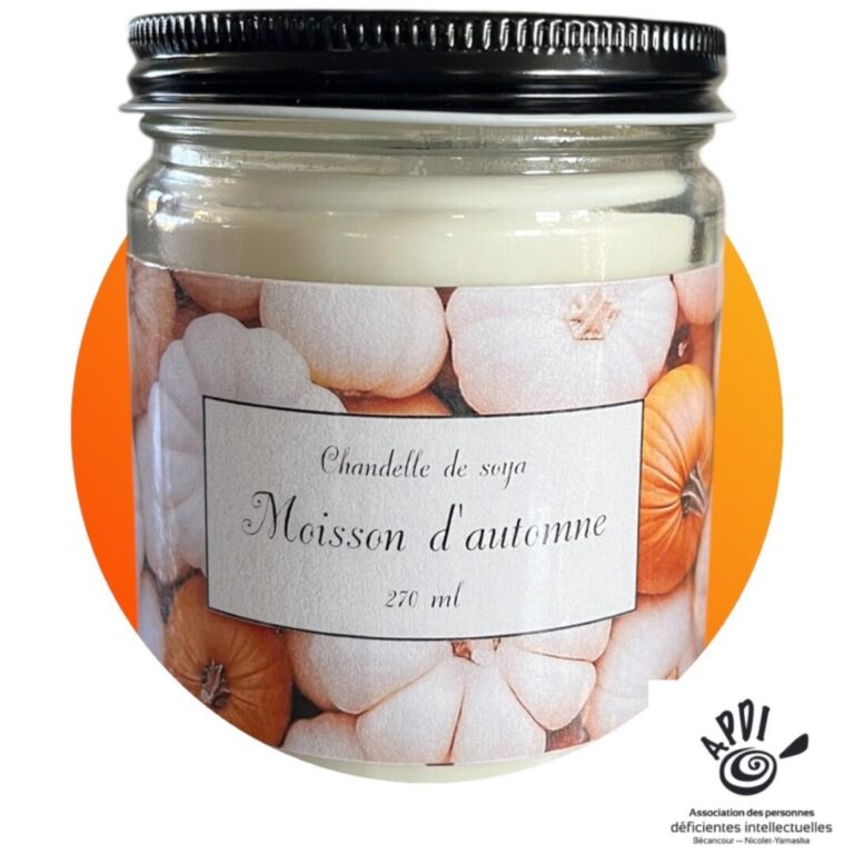 Chandelle Moisson d'automne