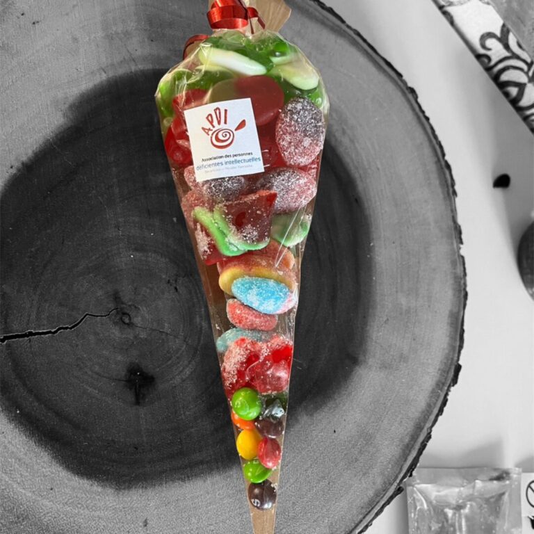 Cône de bonbons